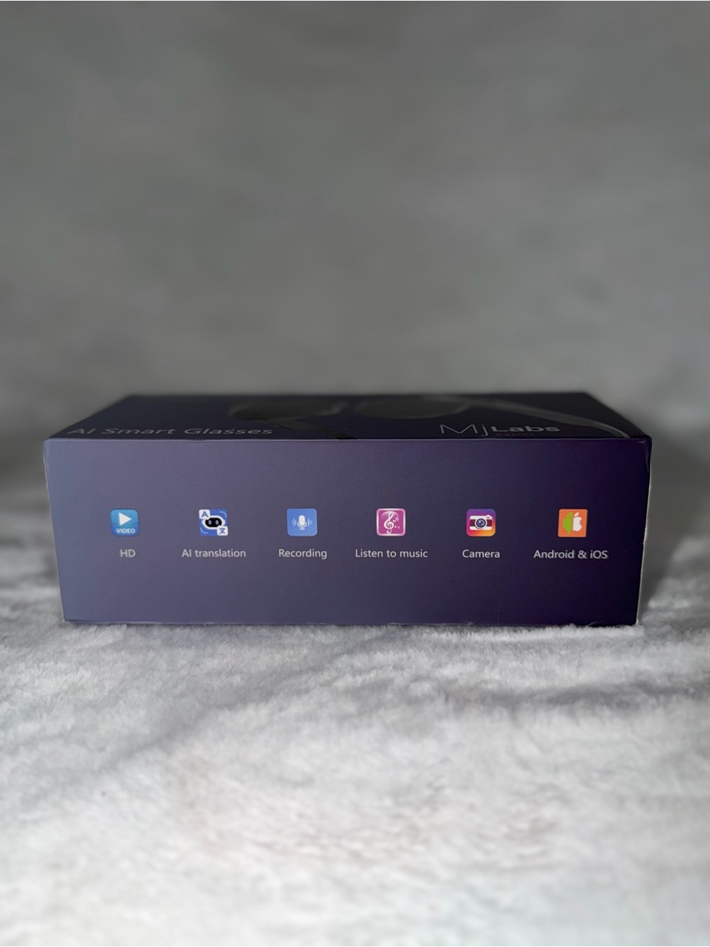 AI Smart Glasses - Black - Picture 3 of 4